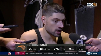 Nikola Vucevic discusses his return to Magic