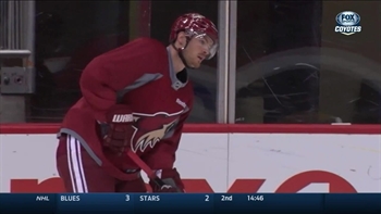 Mikkel Boedker on the ice again
