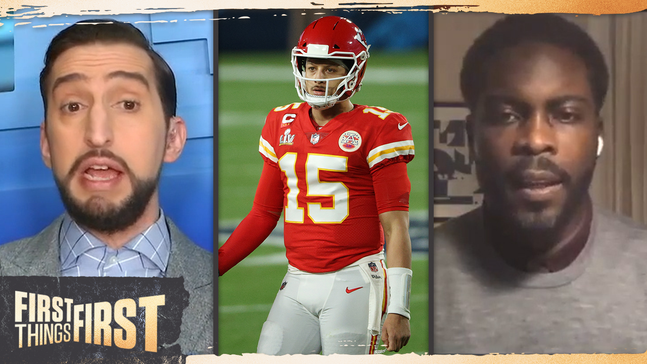 Michael Vick: Chiefs Super Bowl loss was on the offensive line, not on QB Patrick Mahomes | FIRST THINGS FIRST