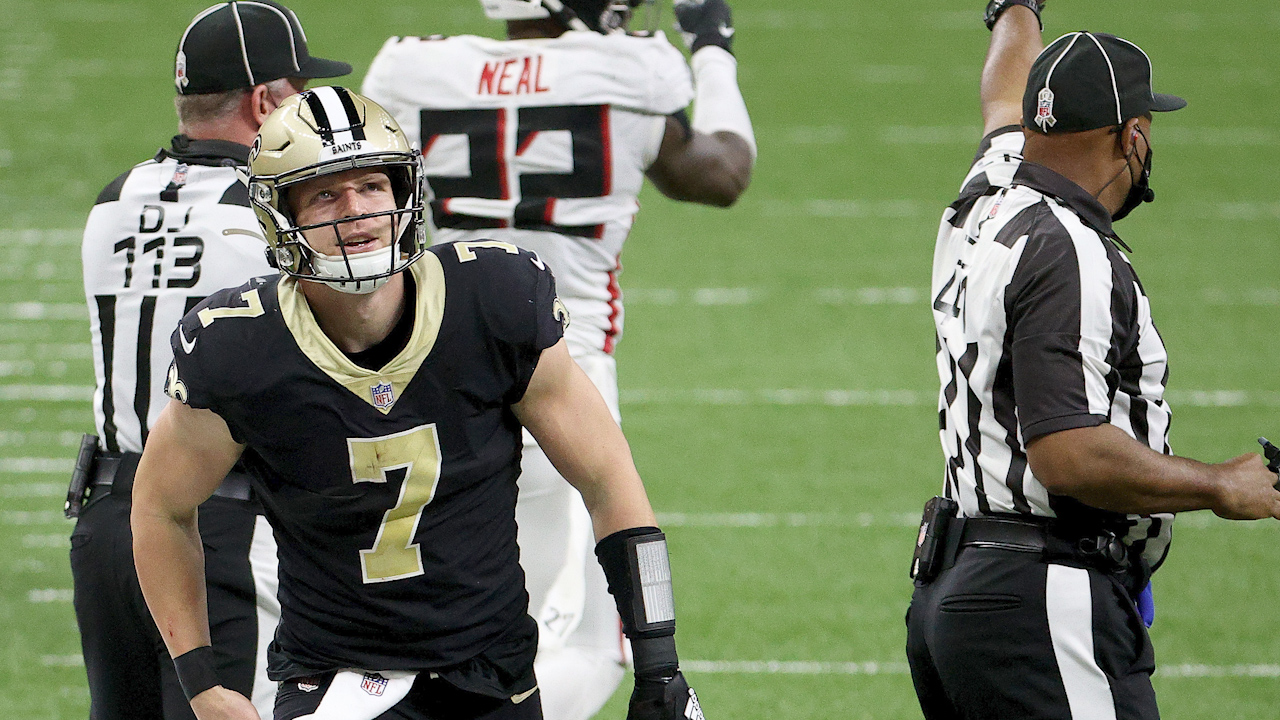 Brandon Marshall: Saints' Taysom Hill delivered in absence of Brees; stumped Matt Ryan's Falcons | FIRST THINGS FIRST